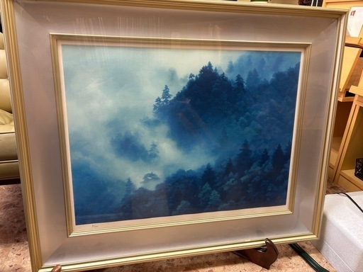 東山魁夷　「雲立つ嶺」