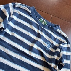 POLO  ボーダートップス　100センチの画像