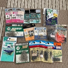 釣具色々　釣り針　釣り糸の画像