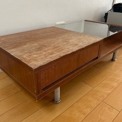 【中古/差し上げます】リビングローテーブルの画像
