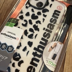 【新品】iphone　クリアバックカバーの画像