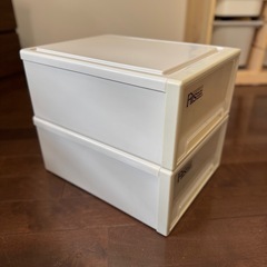衣装ケース 2個の画像
