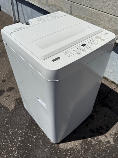 札幌市内配送可 【6ヵ月保証付き】 21年製 ヤマダ電機 YAMADA 5.0kg 全自動洗濯機 YWM-T50H1 アーバンホワイト