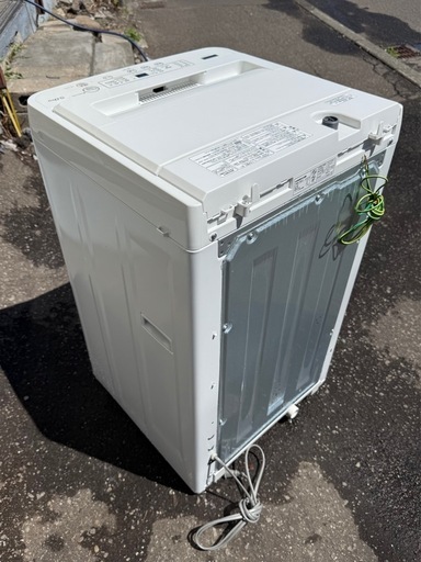 札幌市内配送可 【6ヵ月保証付き】 21年製 ヤマダ電機 YAMADA 5.0kg 全自動洗濯機 YWM-T50H1 アーバンホワイト