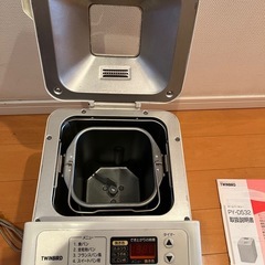 売約済み　【0円】ホームベーカリー　ツインバード　PY-D 532 中古　動作未確認の画像