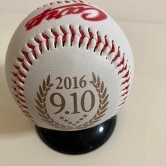 カープ　2016年セントラル・リーグ優勝記念ボールの画像