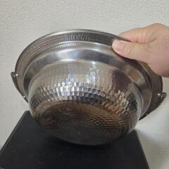 使用回数少ないステンレス鍋♪※本体直径29cm 直接手渡し限定で場所は東京都武蔵村山市の画像