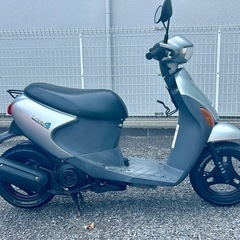 ※8/19まで【期間限定！】バッテリー新品・オイル交換・シート張り替え済み♪さらに主要整備済で安心！すぐ乗れて、通勤・通学・普段乗りに最適な原付バイク／スズキ レッツ4 インジェクション搭載 CA45A型 スクーター  の画像