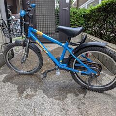 【取来人限定】Asahi自転車の18インチ子供用自転車の画像