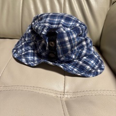 【募集中】ブランシェス チェック 帽子の画像