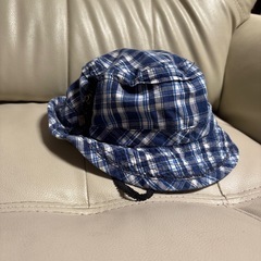 【募集中】ブランシェス チェック 帽子の画像