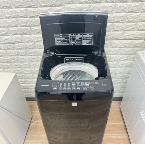 　Hisense  5.5kg  洗濯機分解洗浄済み✨