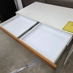 J8564 【リユースのサカイ柏店】 袖机付デスク コイズミ クリーニング済み の画像