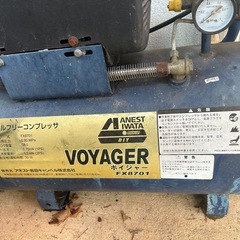 エアーコンプレッサー　オイルフリーの画像
