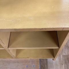 デスクシェルフ　【町田市再生家具】　　0816Ｂの画像