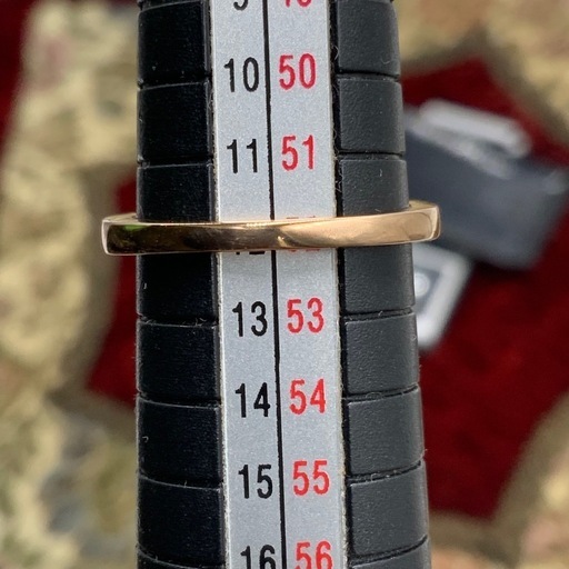 K18 ダイヤモンド　リング　3.6g 約12号　0.2ct