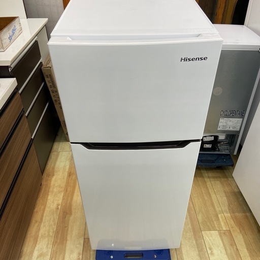 Hisense 120L冷凍冷蔵庫:2021年製【リサイクルフカツ岡崎倉庫店】250816SM-12