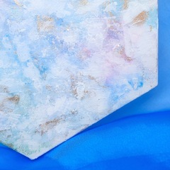 #11　アルコールインクアート 原画 一点物 キャンバス絵画 インテリア の画像