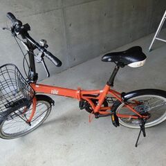 20インチ折りたたみ自転車の画像