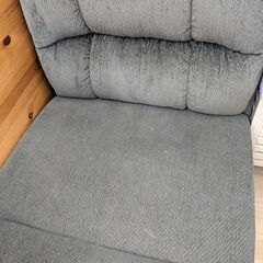 ３人掛けリクライナーソファ　輸入家具　アメリカの画像