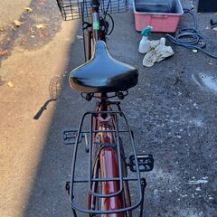 【リサイクルショップどりーむ鹿大前店】No.355　自転車　26インチ　カゴ・ライト付き🎵　通勤通学・お買い物にも最適🎵　おススメ商品です🎵の画像