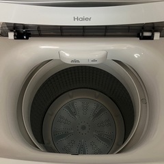 haier洗濯機　2024年製の画像