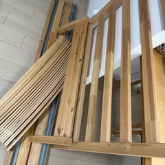 【IKEA】シングルベッドフレーム　　の画像