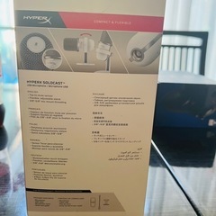 HyperX SoloCast マイクホワイトの画像
