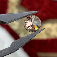 ダイヤルース　1ct UP FANCY BROWN ソーティング付の画像