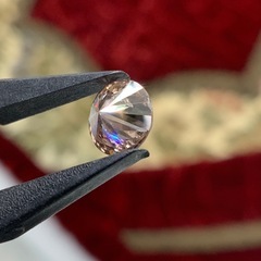 ダイヤルース　1ct UP FANCY BROWN ソーティング付の画像
