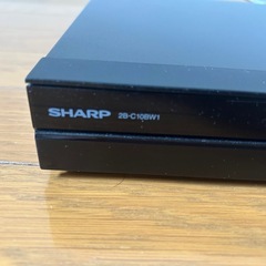SHARP ブルーレイレコーダー 2B-C10BW1の画像