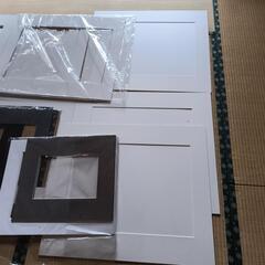 写真用マット厚紙　額装にいかがですか？A2用とA4？用の画像