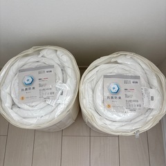✨新品未使用✨ 抗菌防臭 掛ふとん シングルサイズ × 2点セットの画像
