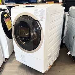 【超美品‼️】定価38万♪ 東芝 2018年製 12.0/7.0kgドラム式洗濯乾燥機 洗濯機 ザブーン 大型カラータッチパネル ウルトラファインバブル洗浄W 自動お掃除モード ホワイト♪の画像