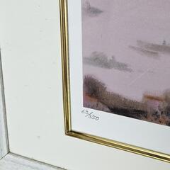 真作 ヒロ・ヤマガタ ベニスの夕べ シルクスクリーン の画像