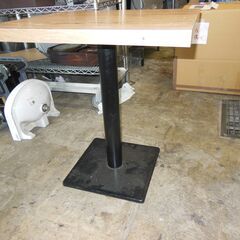 hf250814-002F5 正方形テーブル 店舗用 中古品 65×55 高さ72.5の画像