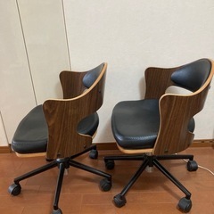 【２脚セット】ニトリ　ワークチェアの画像