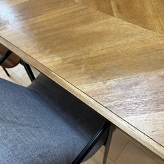 【Francfranc】レッタダイニングセット160cmの画像