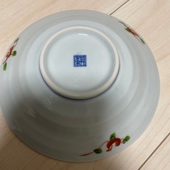 青い壺のデザイン 陶器皿 10枚セットひょうたん柄　龍峯の画像
