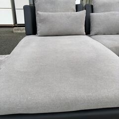 カウチソファ ニトリ 布張りカウチソファ ソファ 参考価格96,990円🚚自社配送時💳代引き可🚚(現金、クレジット、スマホ決済対応)の画像