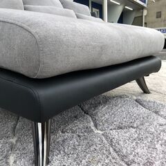 カウチソファ ニトリ 布張りカウチソファ ソファ 参考価格96,990円🚚自社配送時💳代引き可🚚(現金、クレジット、スマホ決済対応)の画像