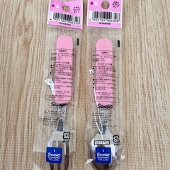 新品　ハローキティ　スプーン&フォークの画像