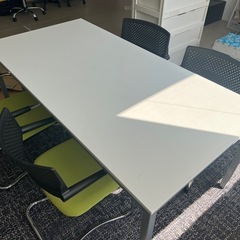 ミーティングテーブル椅子セットの画像