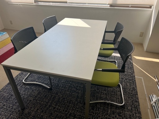ミーティングテーブル椅子セット