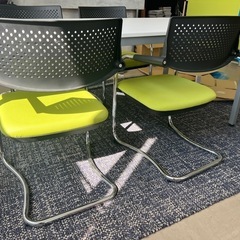 ミーティングテーブル椅子セットの画像