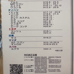 エアコンフィルター新品の画像