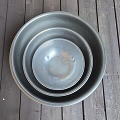 【中古品】大型ザル①・大型ボウル③のセットの画像