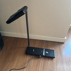 TWINBIRD 充電式たためるLEDライトZICT ブラック LE-H316Bの画像