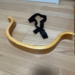 木製ハイチェアの画像