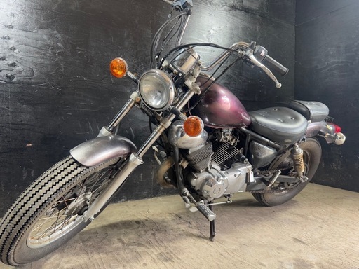 ★支払い総額12.8万円★関東圏内即日配送可能♪ヤマハ ビラーゴ250 3DM 社外マフラー！社外ハンドル！激安250MT入荷しました♪